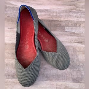 Rothy’s grey ballet flats